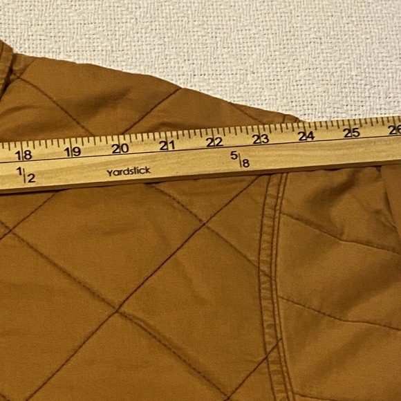 Wild Fable Women's Medium Oversized Woven Quilted Bomber Jacket Dessert Orange - Picture 7 of 13